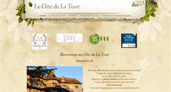 Desktop Screenshot of le-gite-de-la-tour.com